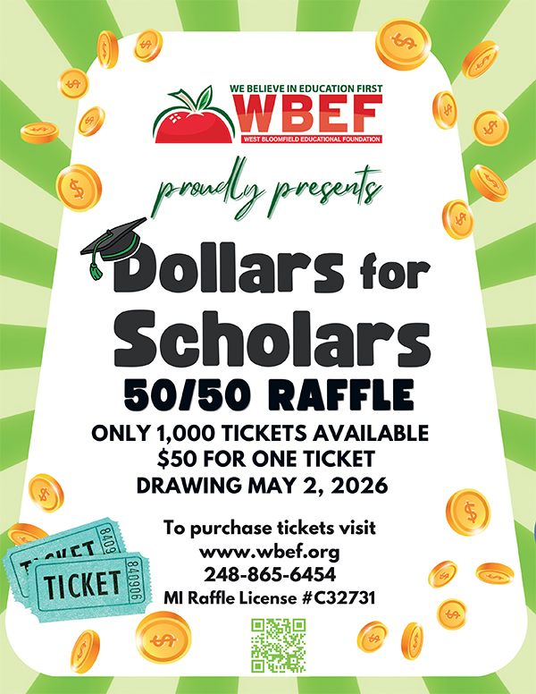 Dollars for Scholars 50/50 Raffle
